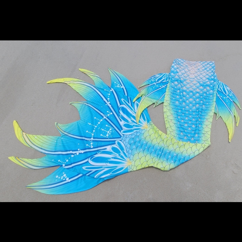 Fabric Mermaid Tail Child Size M